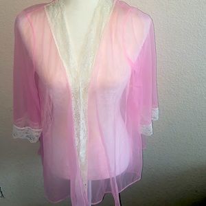 VTG Short Robe/Coverup Lingerie 1960s Sears